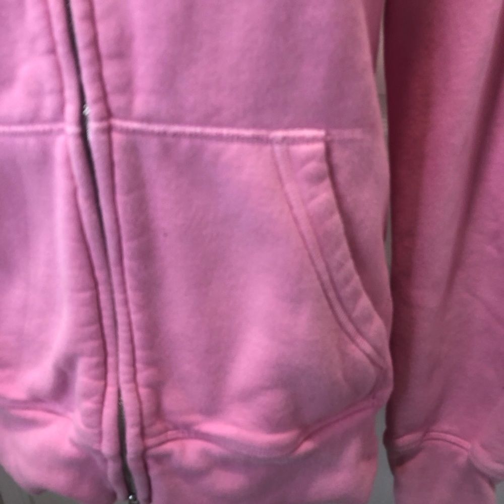 Made full zip pink panda hoodie, size small - Picture 6 of 10